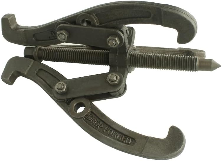 MANNIFEN 6" Gear Puller,3 Jaw Puller for Pulley Gear Bearing Flywheel Removal,2 Jaw / 3 Jaw Puller with Reversible Jaws, Bearing Puller Suitable for Automotive Repair and Industrial Maintenance - Image 1